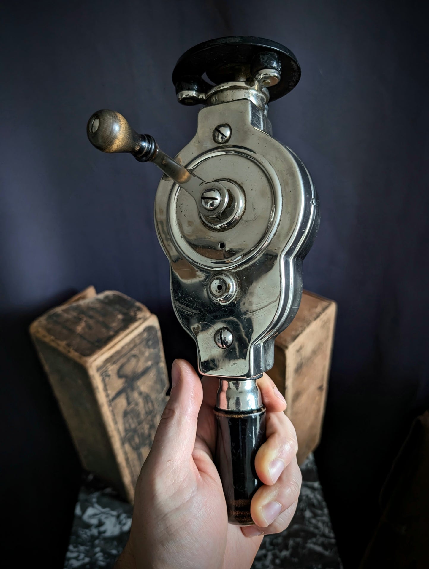 The Pulsocon with original box early 20th
