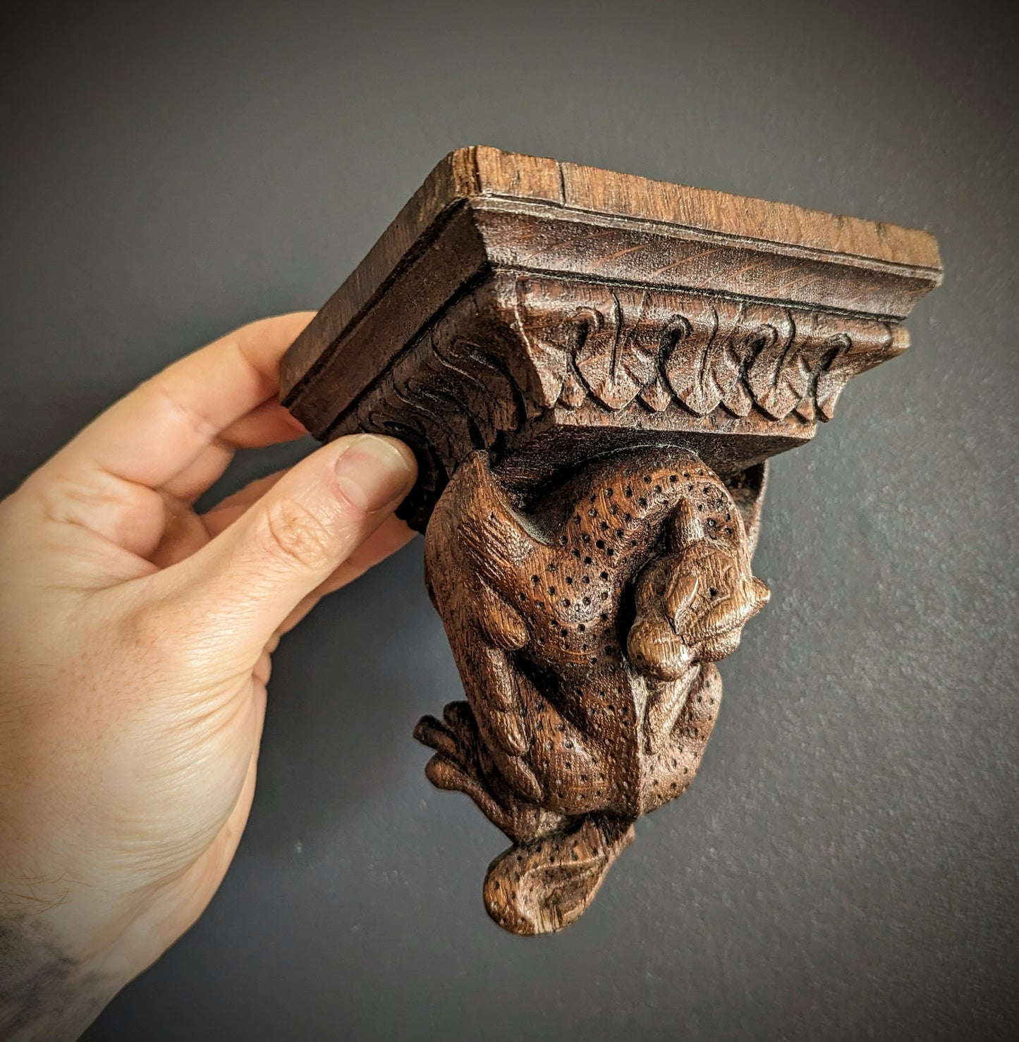 Antique Dragon in carved wood