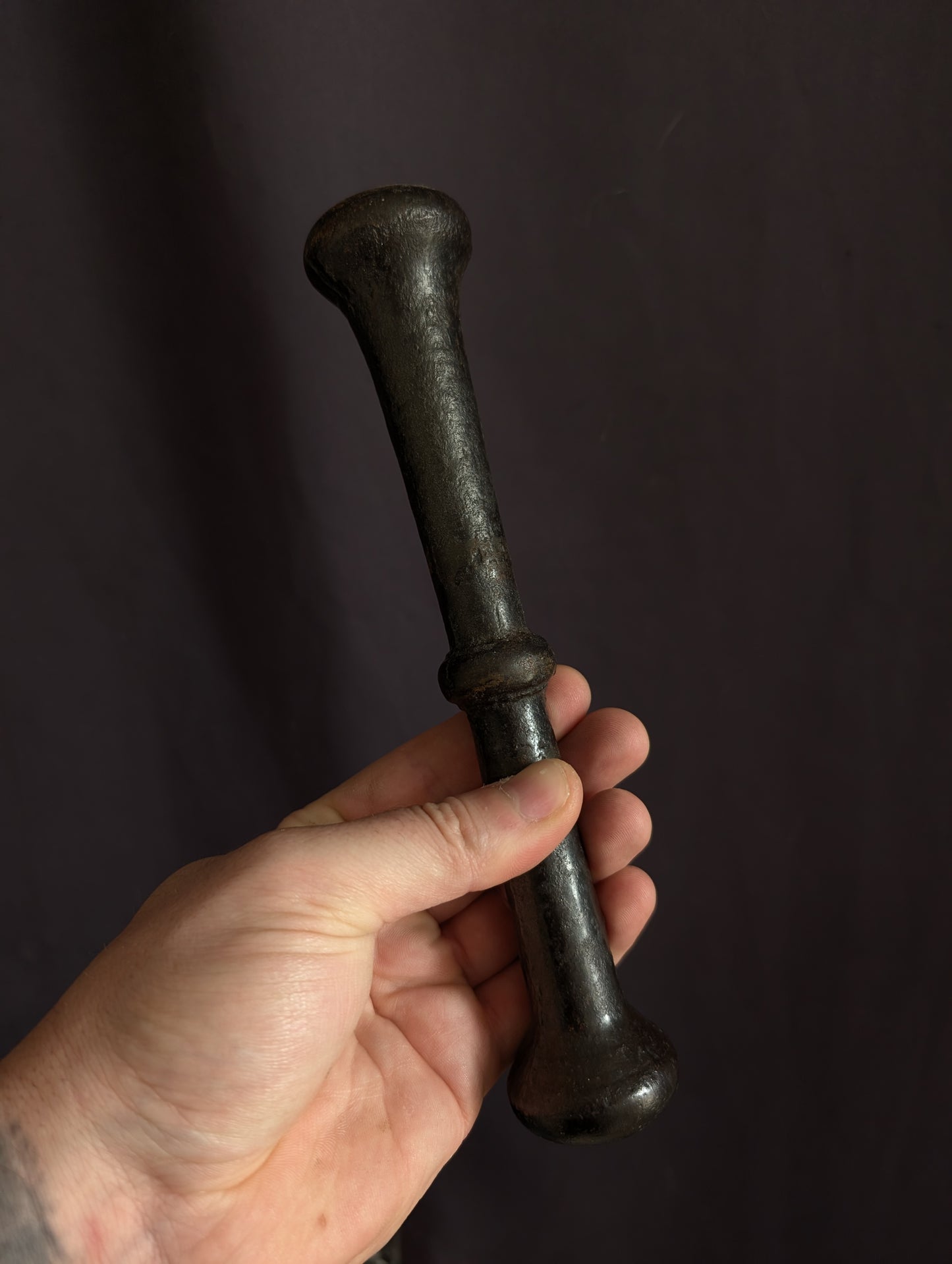 Antique apothecary mortars pestle early 1800's Germany #2