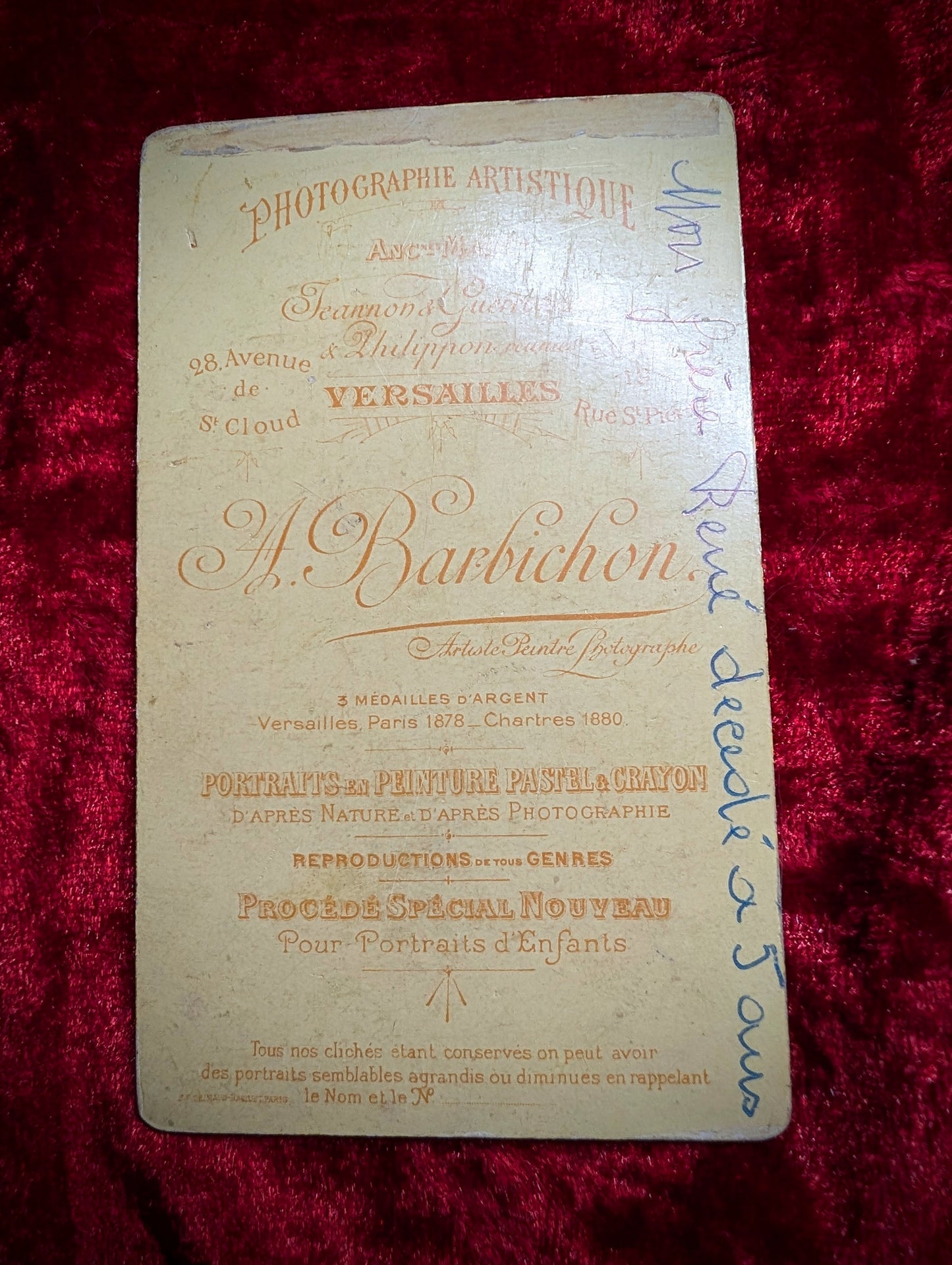 Old Post Mortem photo from 1890s