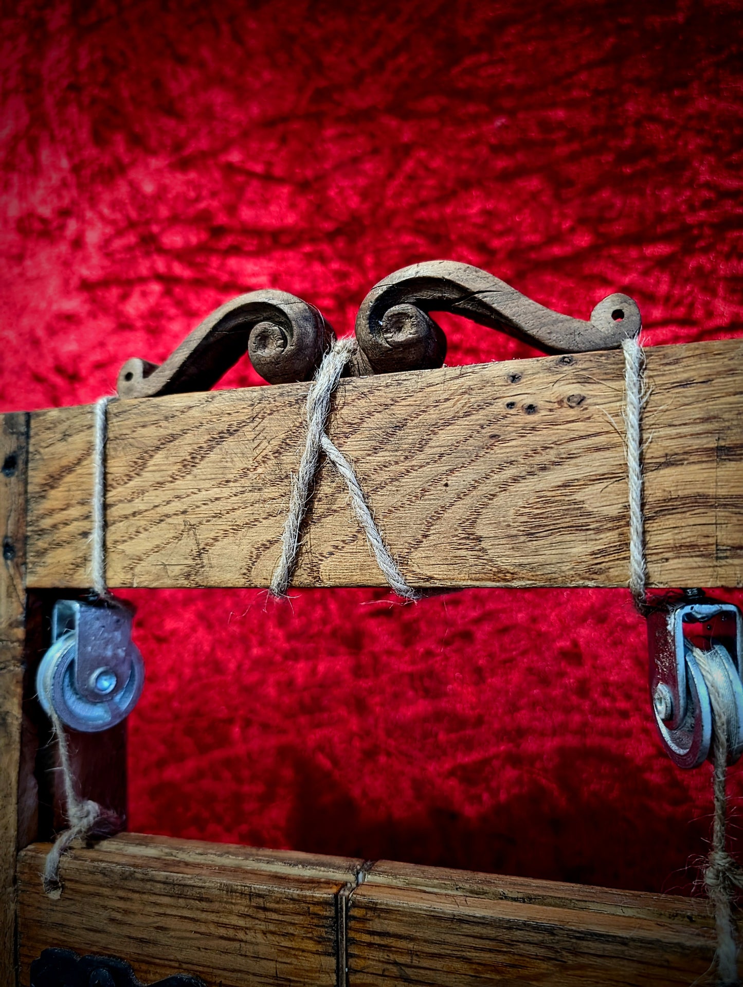 Guillotine in wood and metal 60cm !