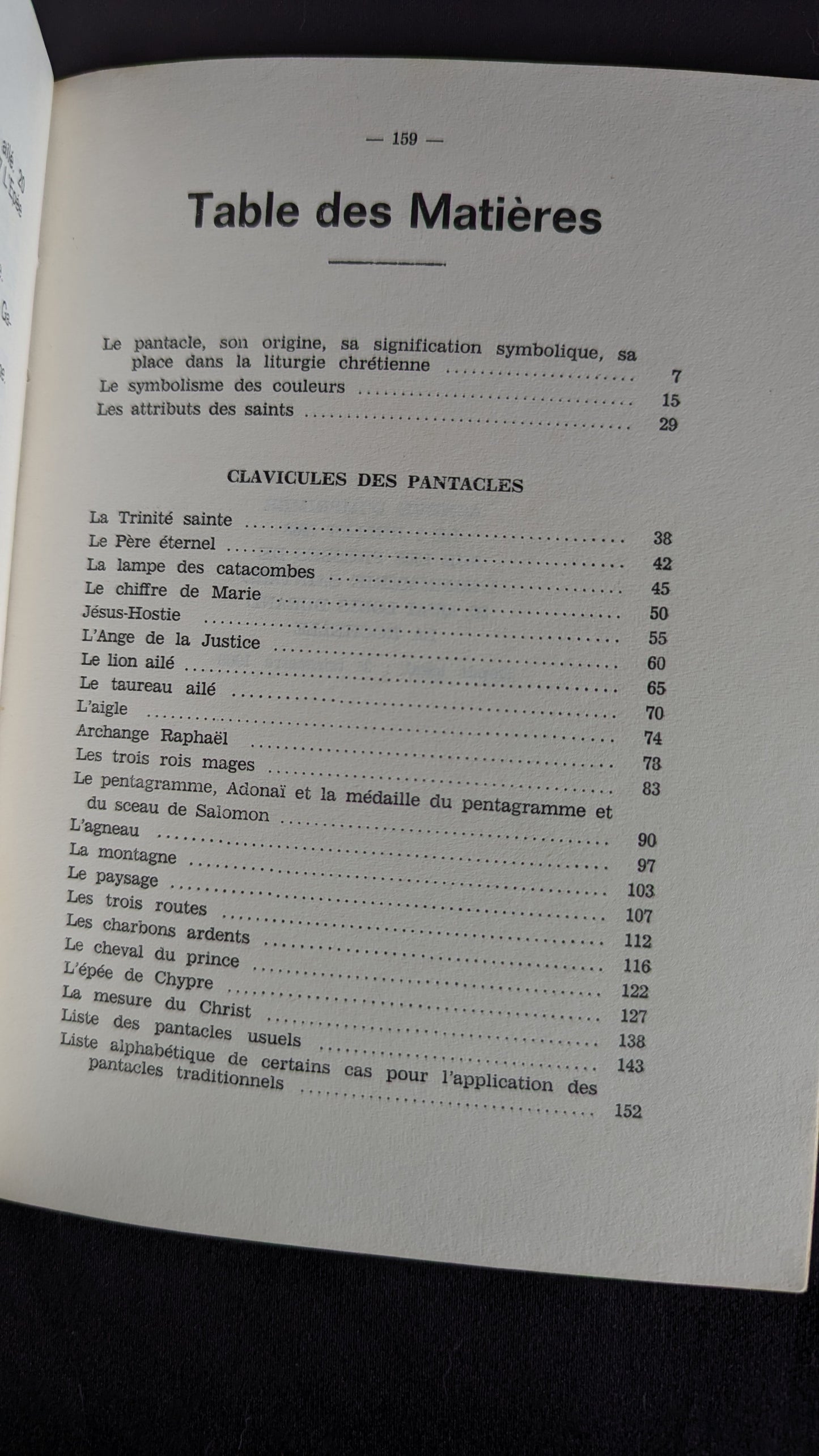 Les Clavicules des Pantacles (la foi des catacombes. Par André Flandre, ed. 1968