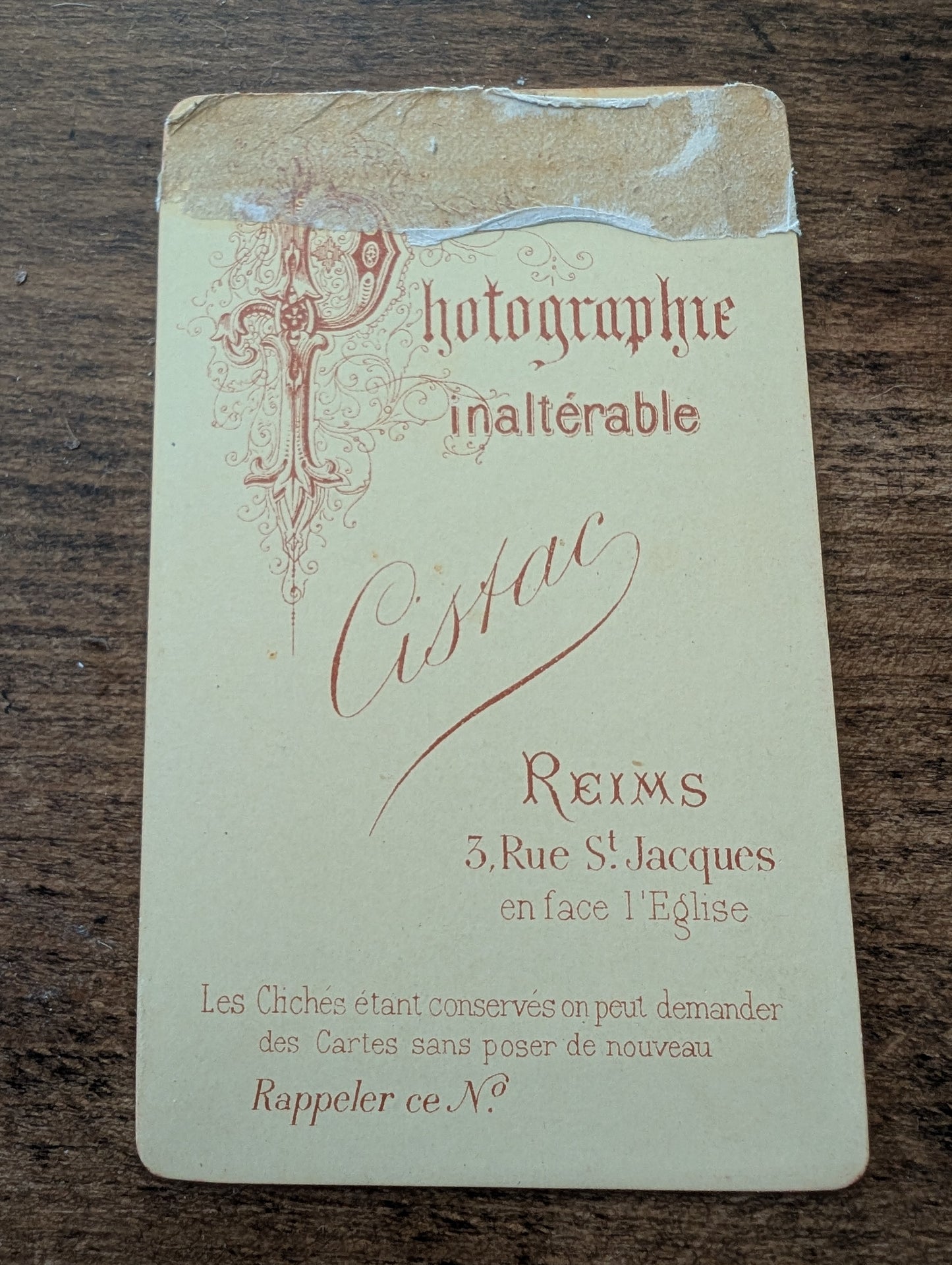 Old Post Mortem photo 19th