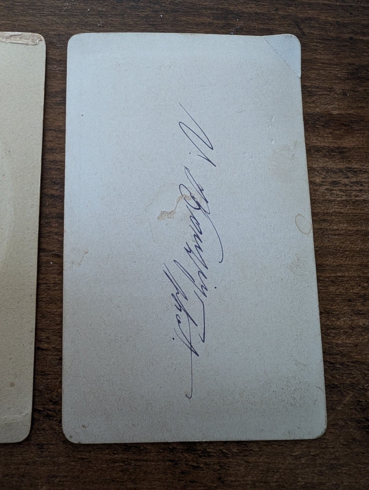 Set of two Post Mortem photos