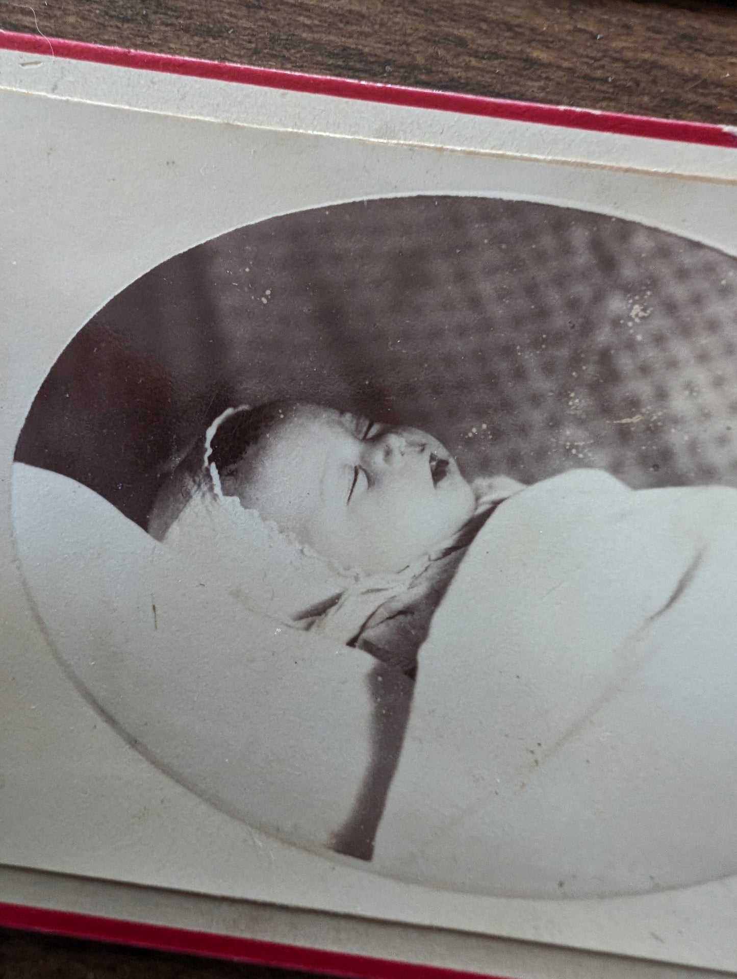 Set of two Post Mortem photos