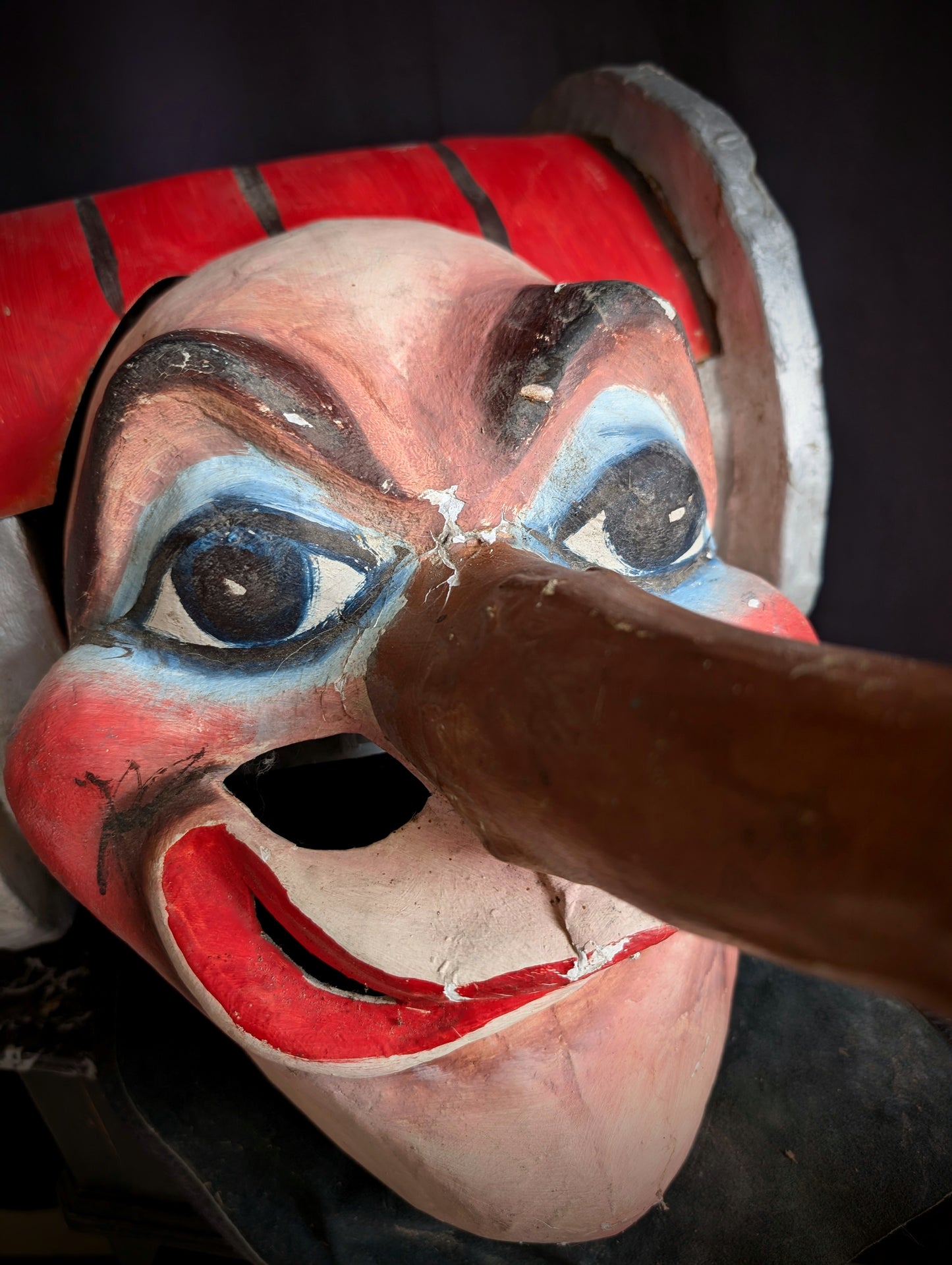 Old Carnival Mask from Basel (Switzerland) 1970's