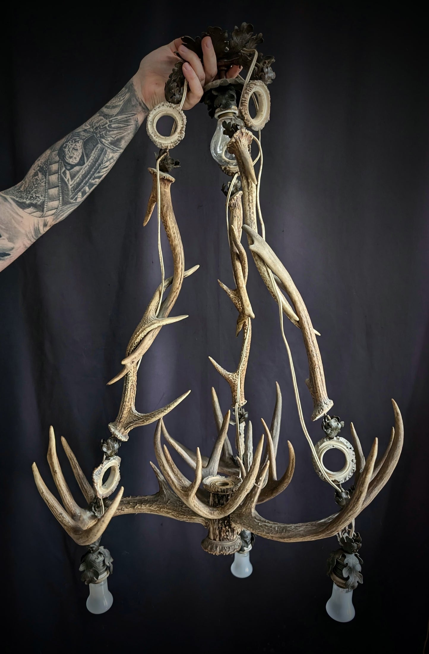 Antler Deer chandelier