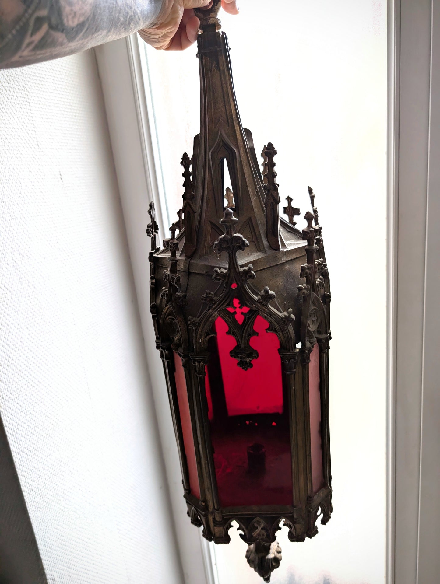 Magnificent pair of 19th Procession Lanterns
