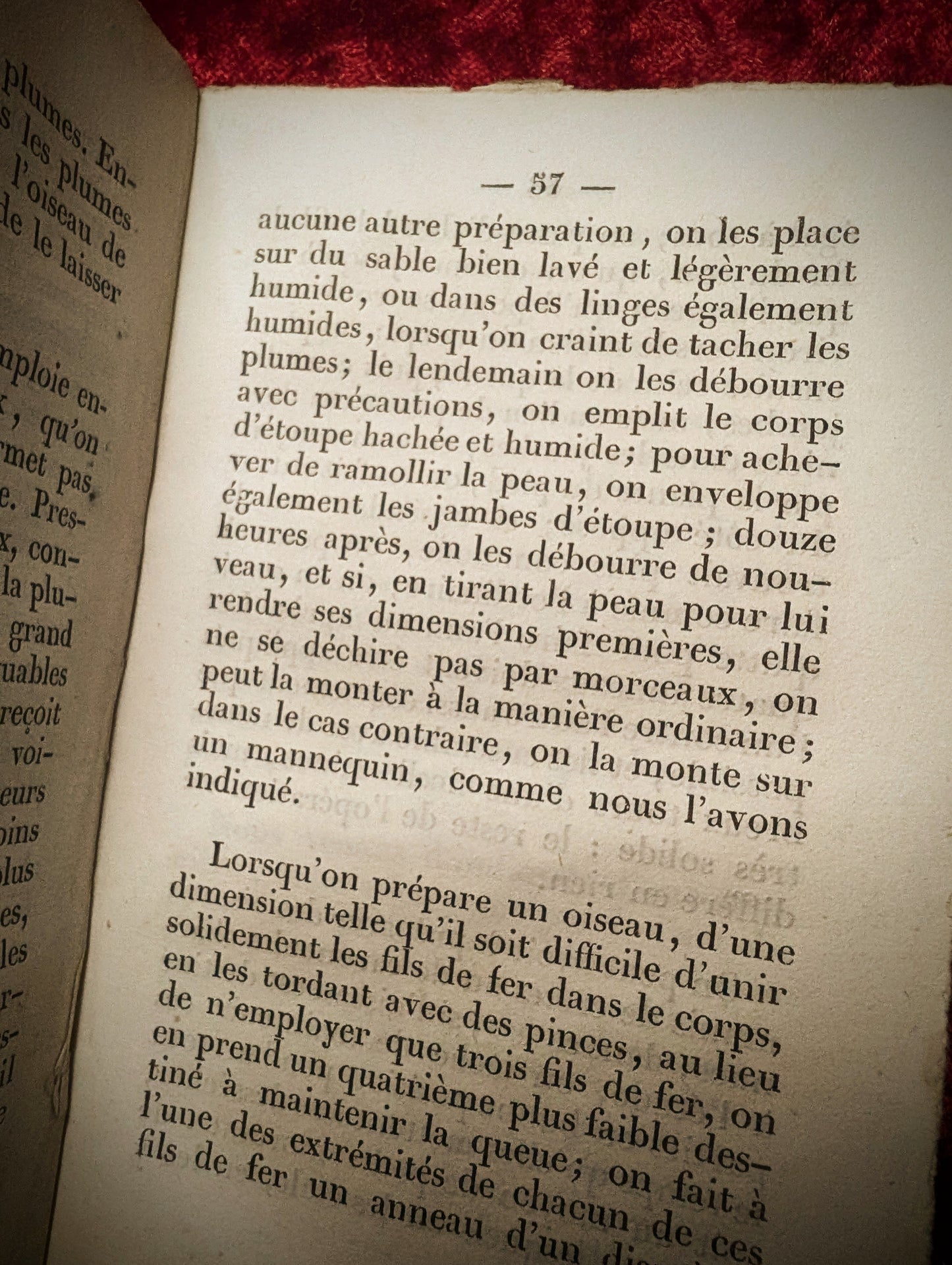 "Embaumement" Ancien livre de 1846 !