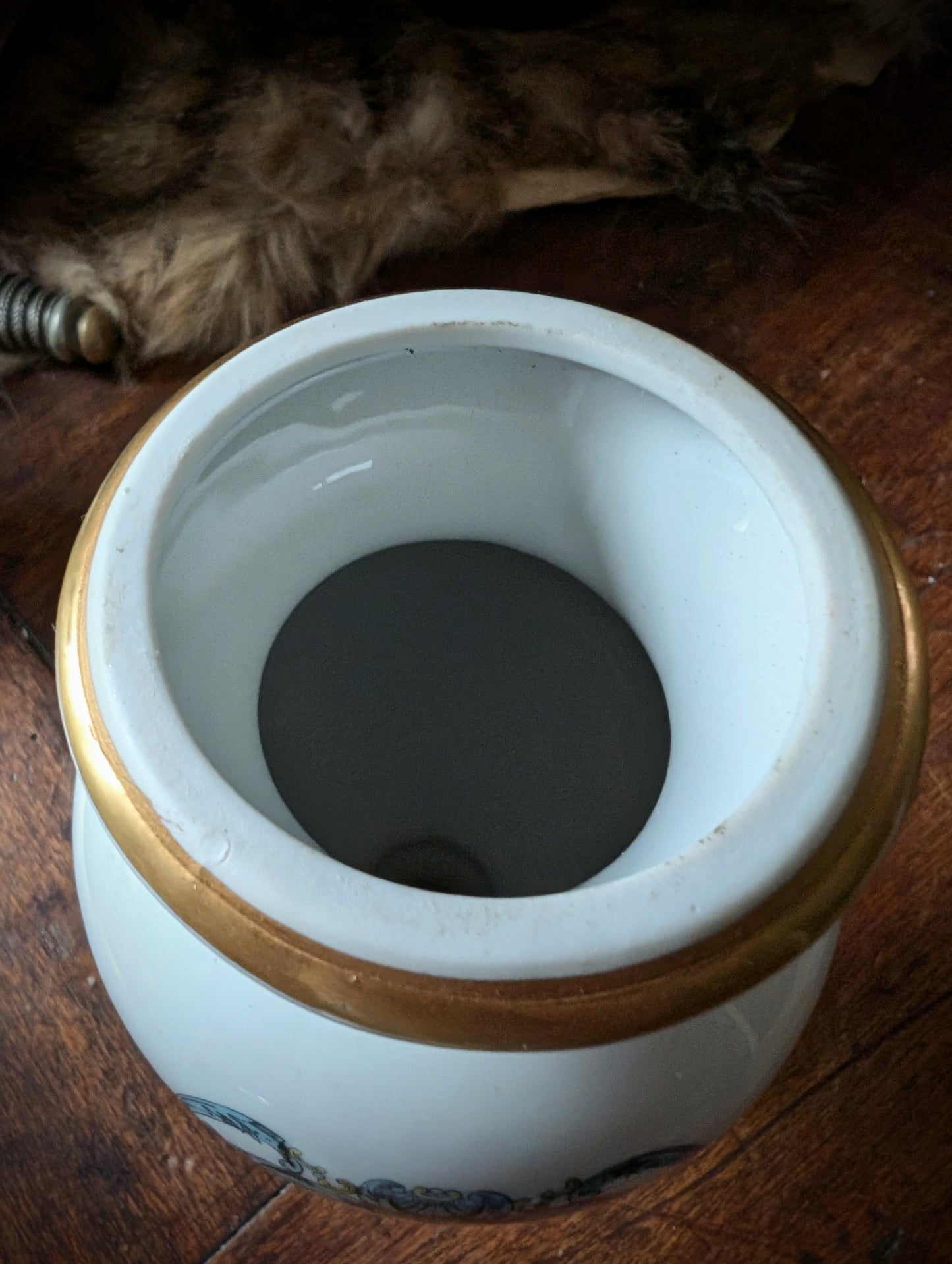 Antique Morphine porcelain jar