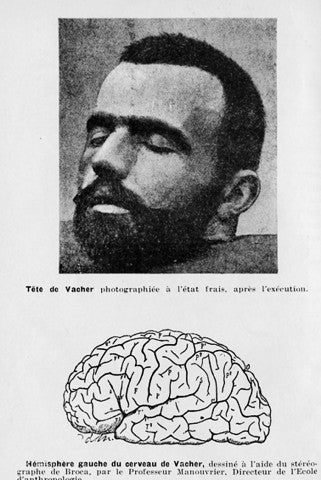 1897 original newspaper cover on the serial killer Joseph Vacher