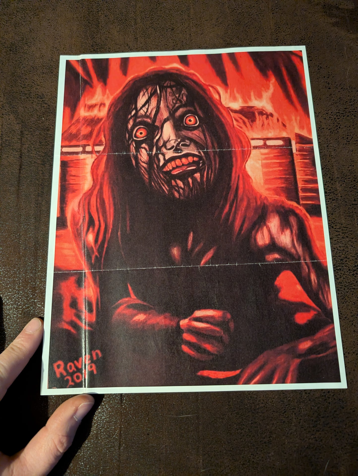 Artprint signed by Keith Jesperson (The Happy Face Killer)