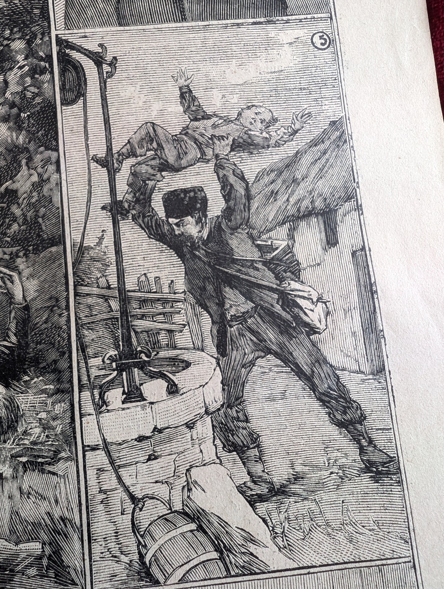 1897 original newspaper cover on the serial killer Joseph Vacher