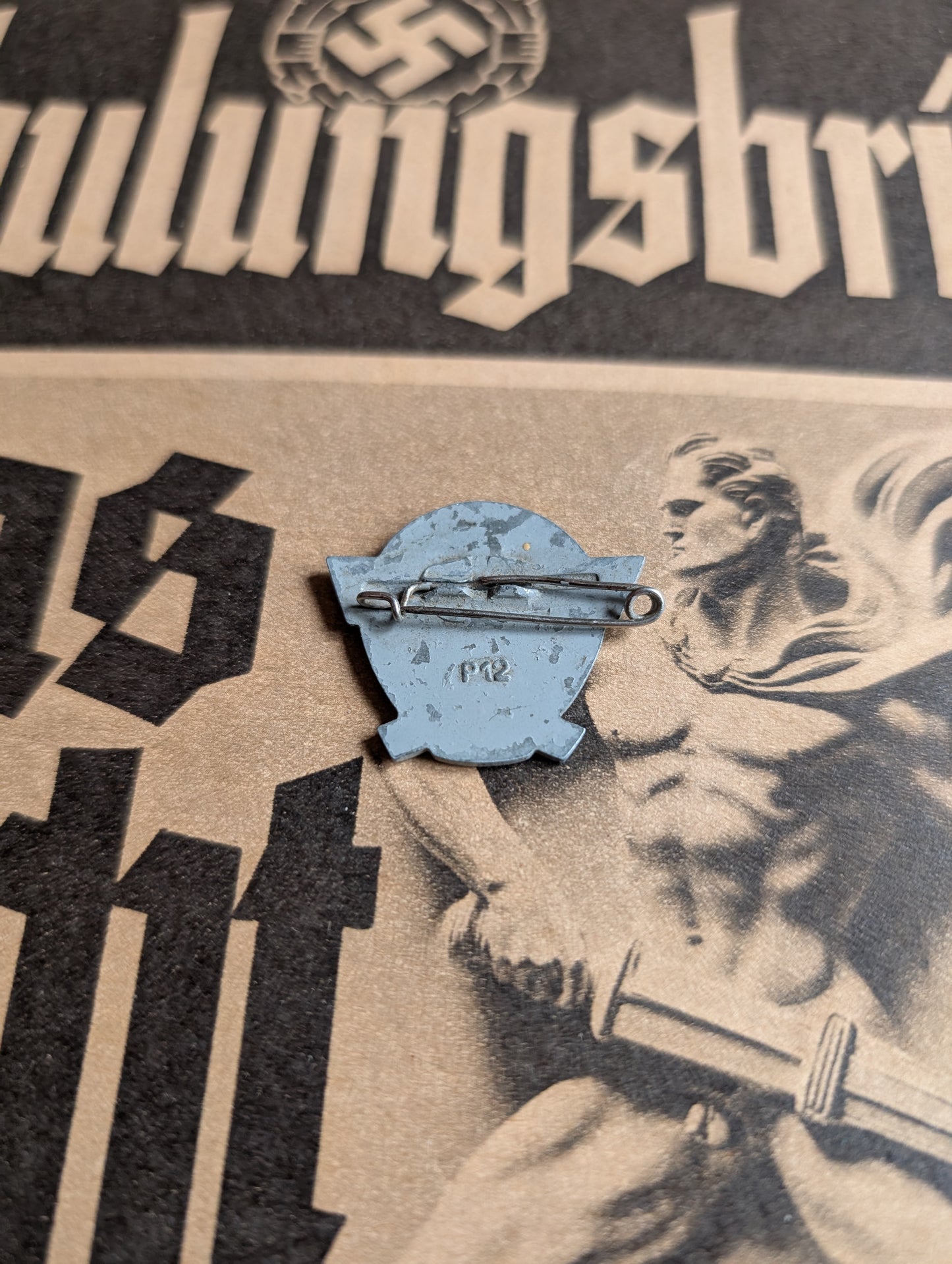 WHW German Badge from 1942 Tag der Polizei