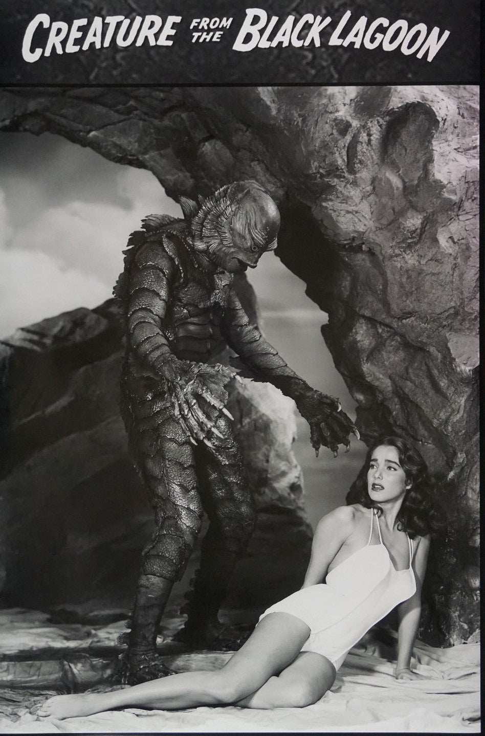 The Creature from the Black Lagoon, drawing made the monster himself ! (Ricou Browning Signed)