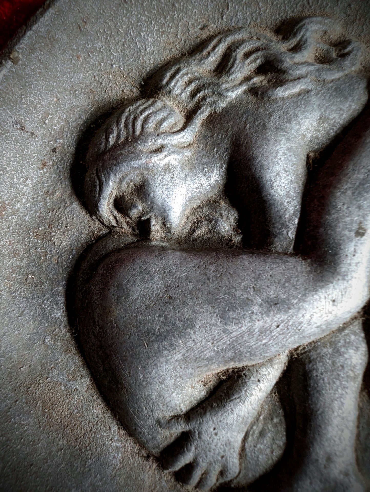 Old erotic plate (vide-poche de maison close) from a french brothel in the early 1900's Curiosa