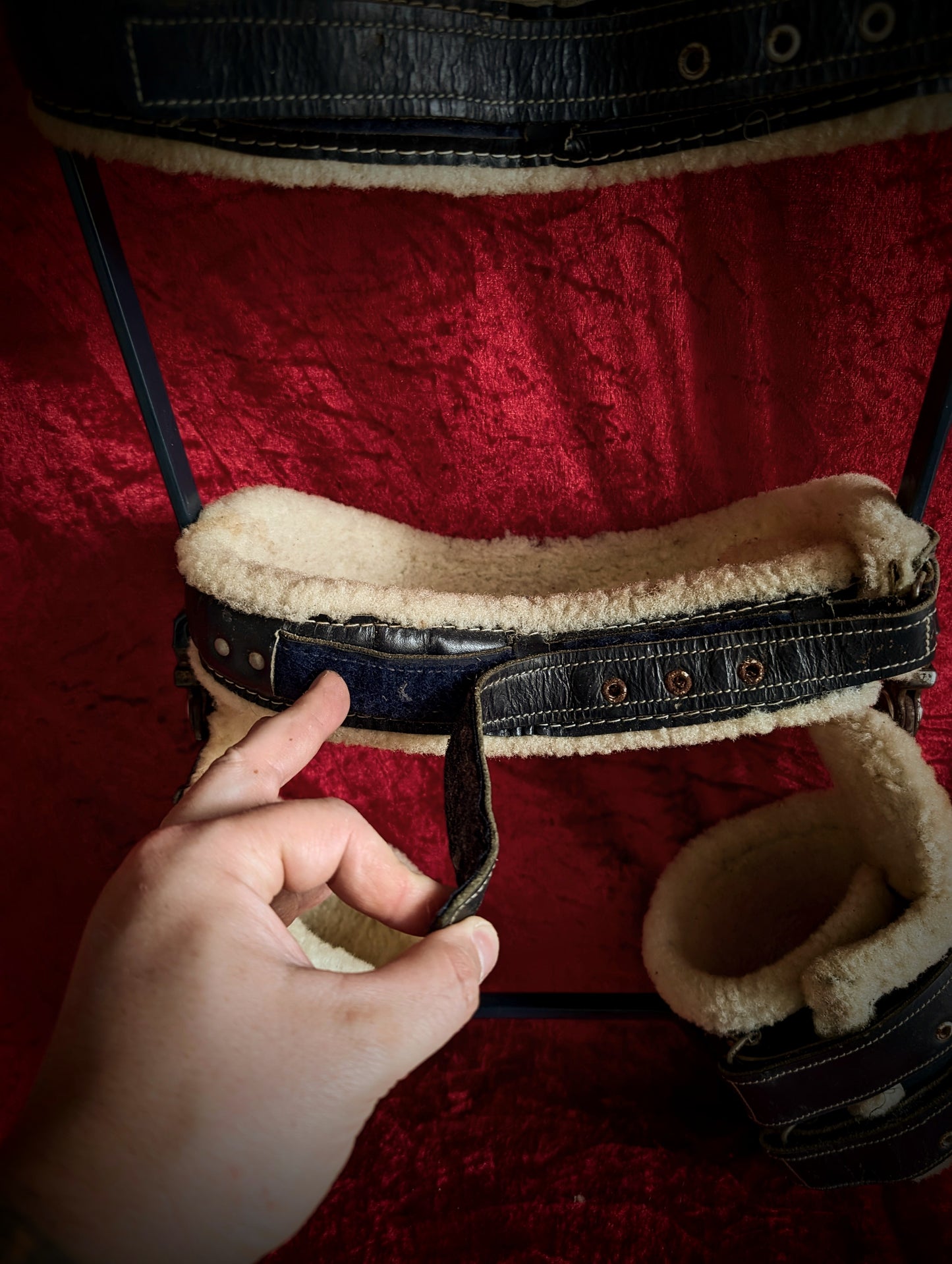 Antique orthopedic brace for child's hips (mid 20th from United kingdom)