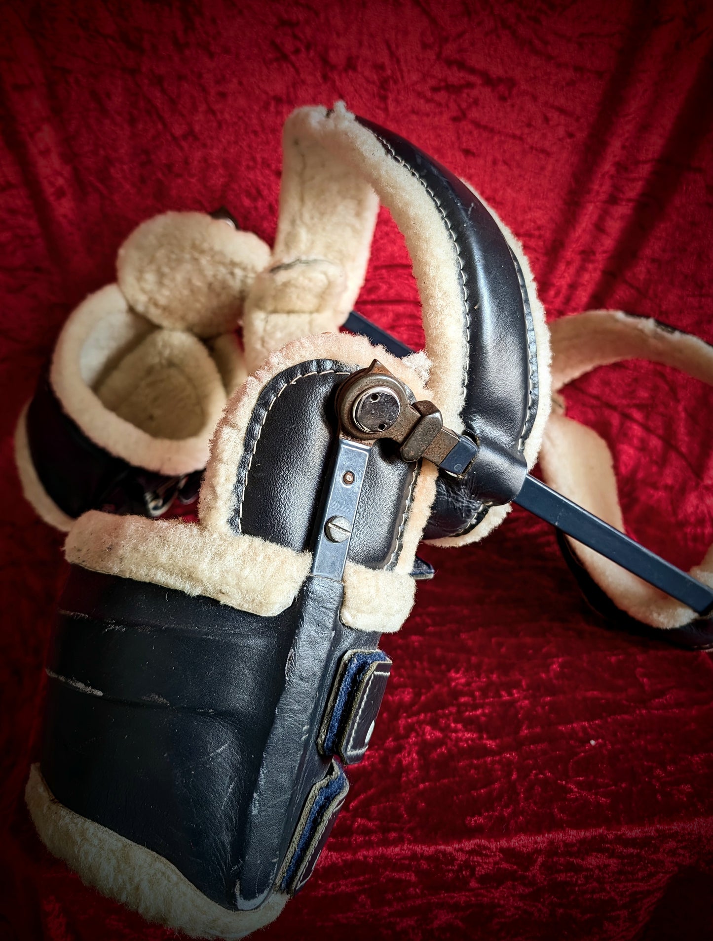 Antique orthopedic brace for child's hips (mid 20th from United kingdom)