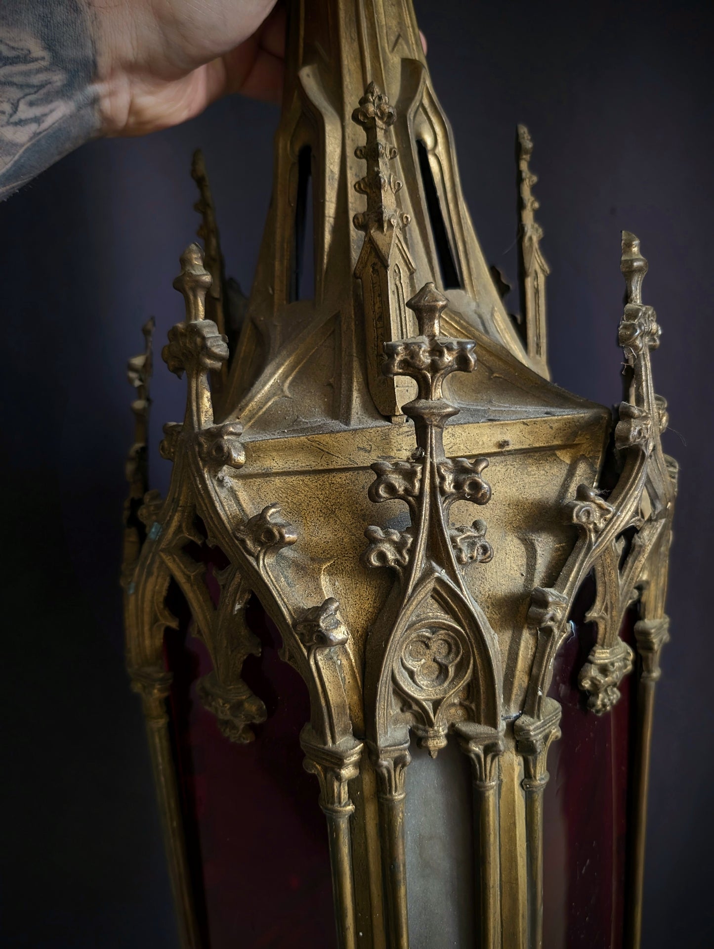 Magnificent pair of 19th Procession Lanterns