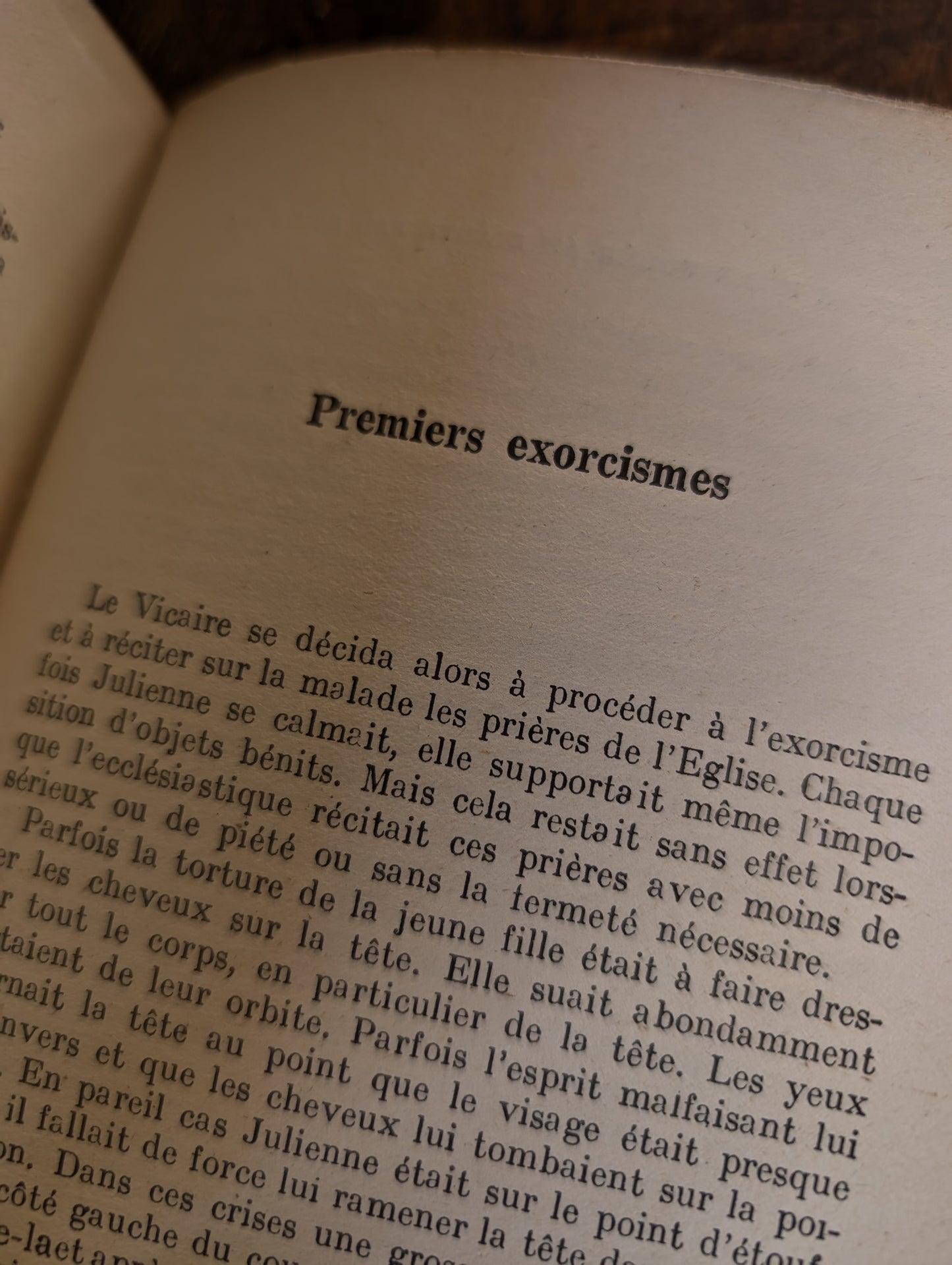 Livre de 1934 "Le Diable, ses paroles, son action" (appartenu à un Abbé)