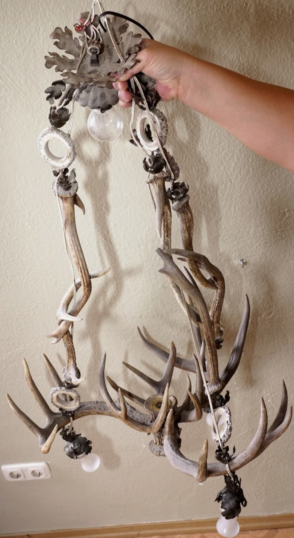 Antler Deer chandelier