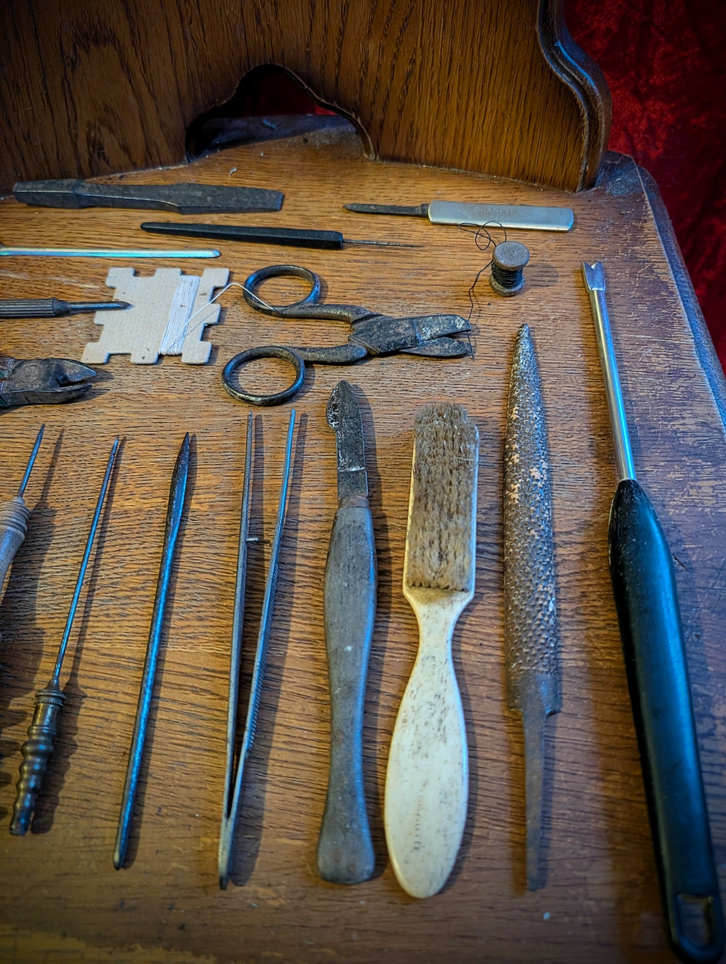 Set of antique Taxidermist tools from the 1970s (Set #1)