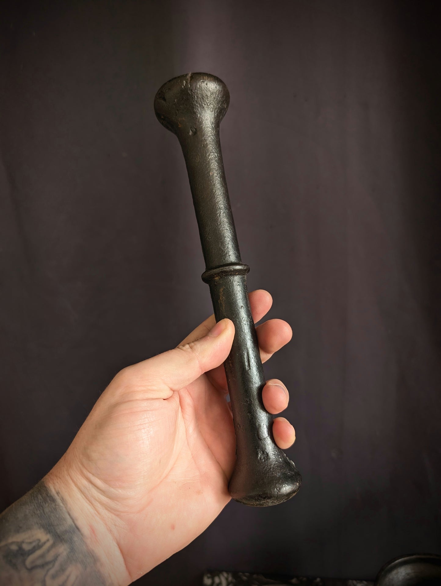 Antique apothecary mortars pestle early 1800's Germany