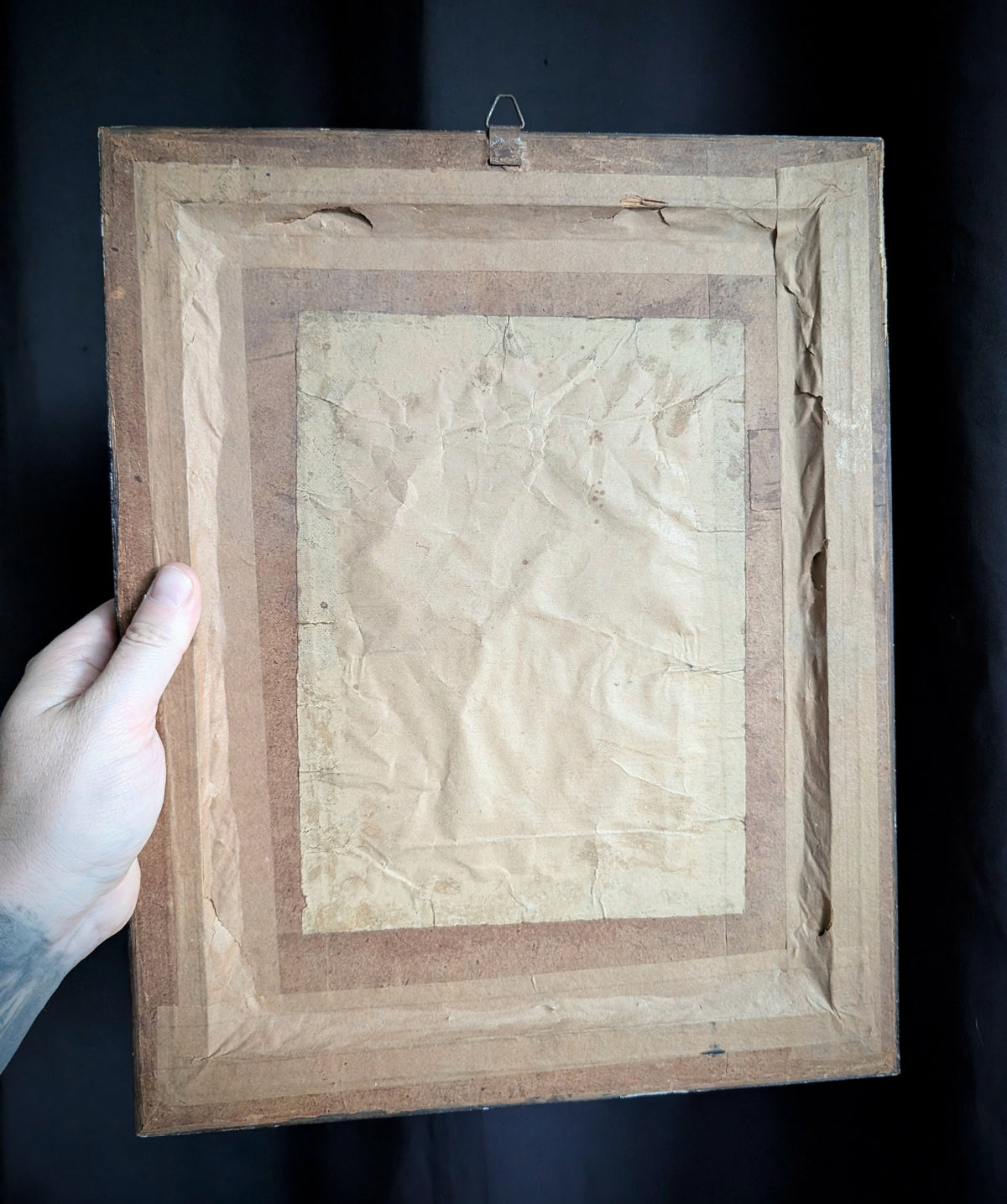 Antique Holy Face of Christ – Rome, c. from 1870–1890 framed