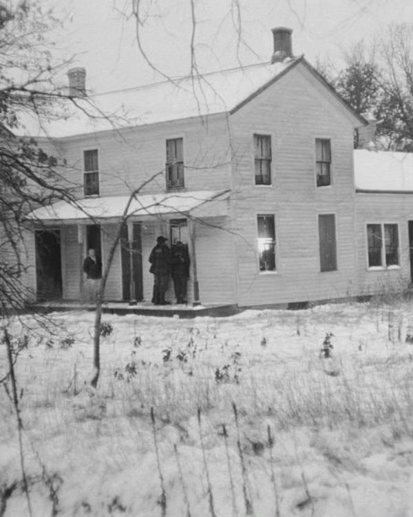 Ed Gein's Original bullet and fence from the house