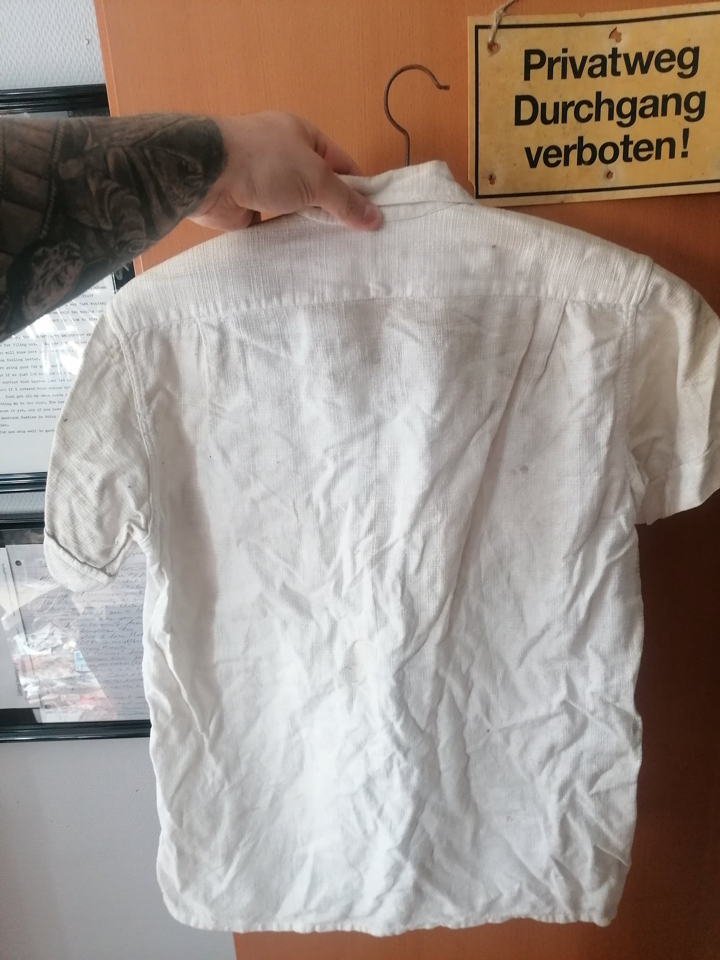 Original shirt of Armin Meiwes the Cannibal of Rotenburg