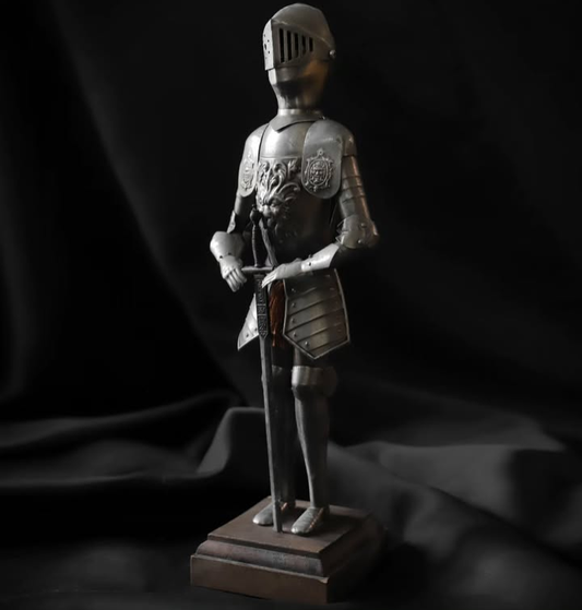 Vintage Knight statue