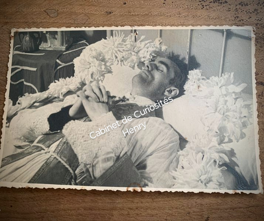 Old Post Mortem picture of a priest