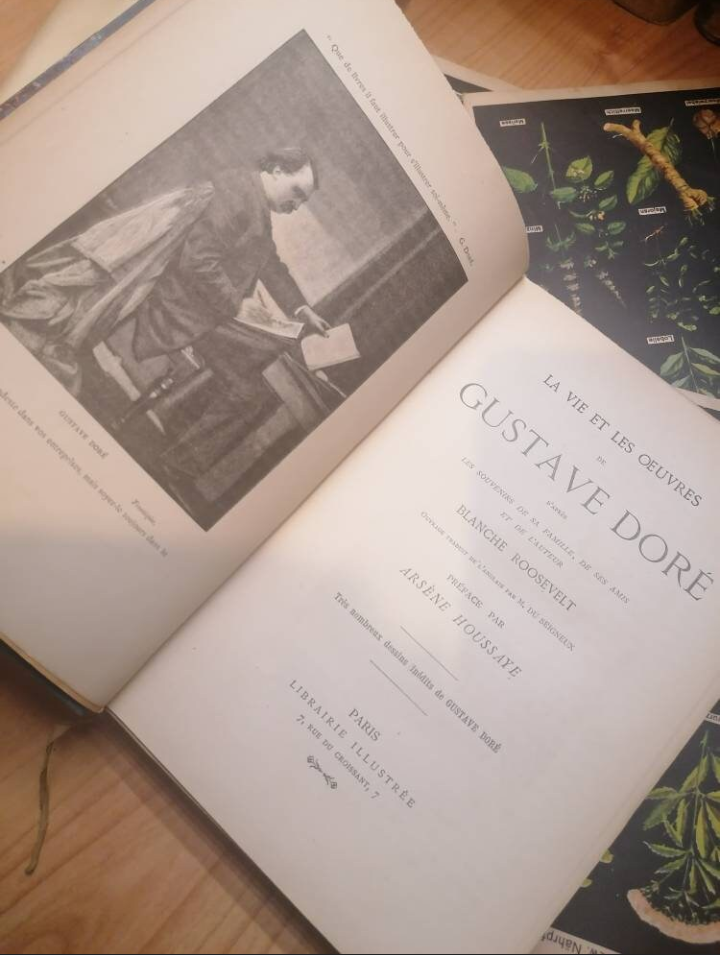 Livre ancien sur Gustave Doré édition fin XIXe