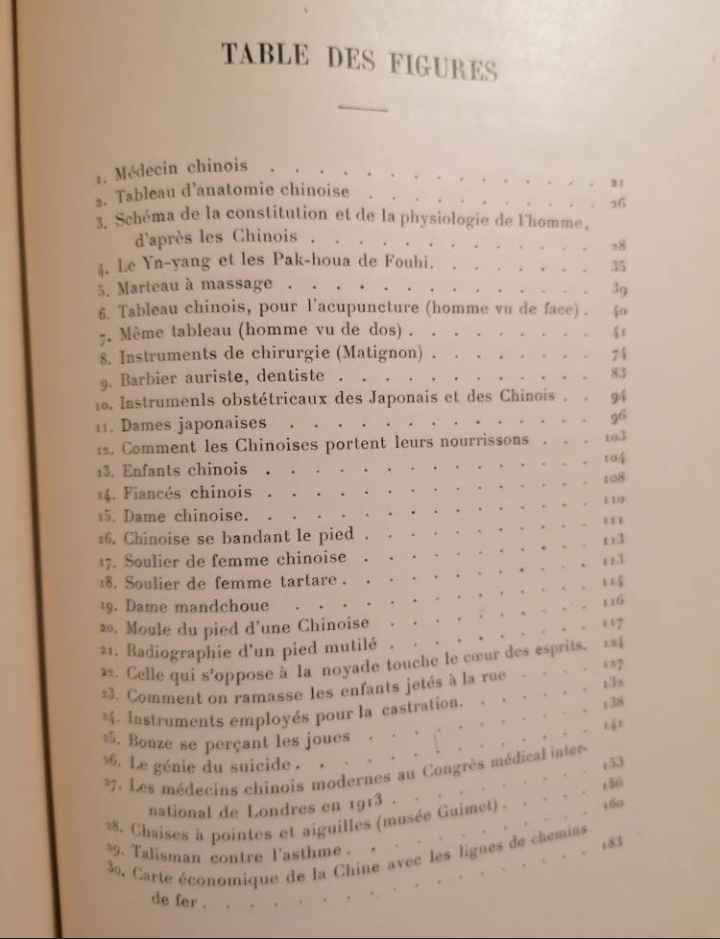 Livre "La Médecine en Chine au XXème siècle" édition de 1915