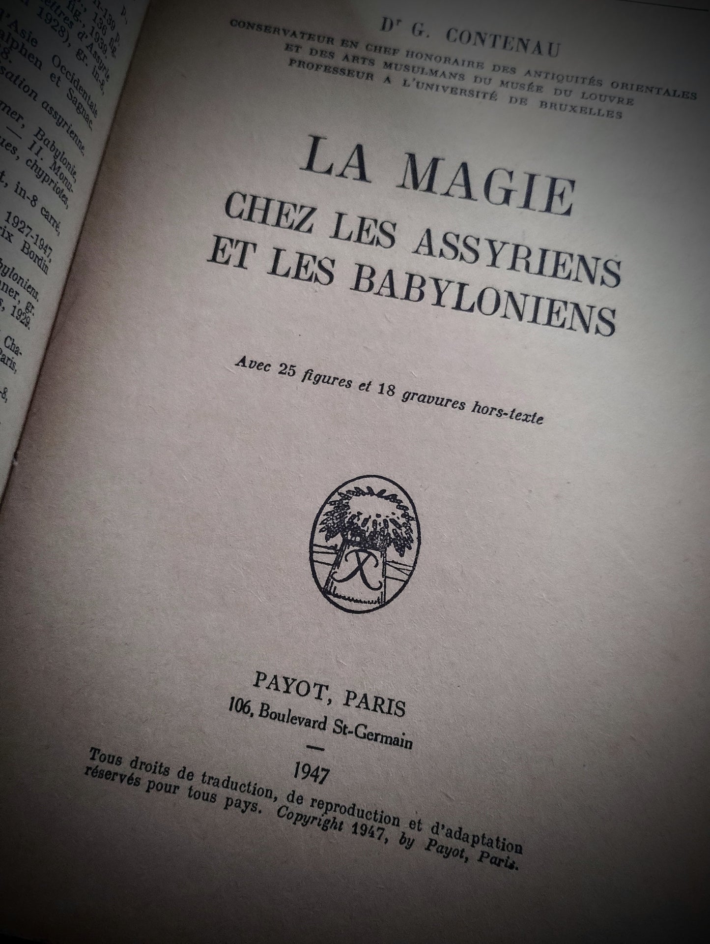 La Magie livre ancien 1947