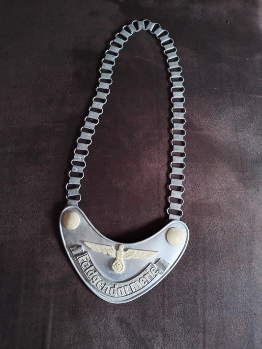 Feldgendarmerie Gorget nazisploitation 1970's