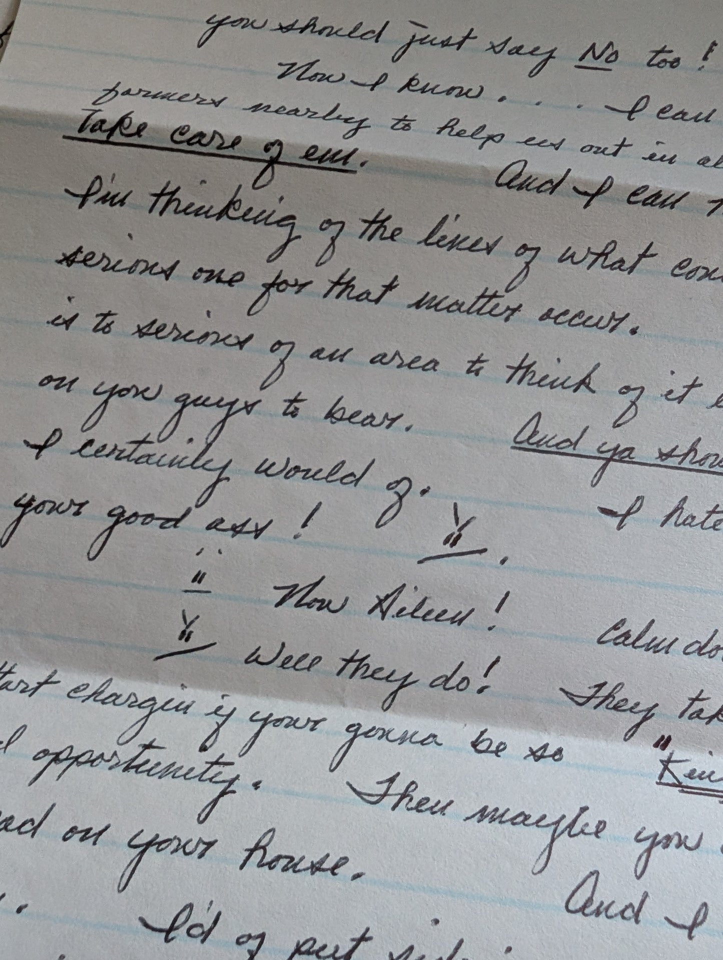 Authentic letter written by the serial killer Aileen Wuornos in 1999 (6 pages!)