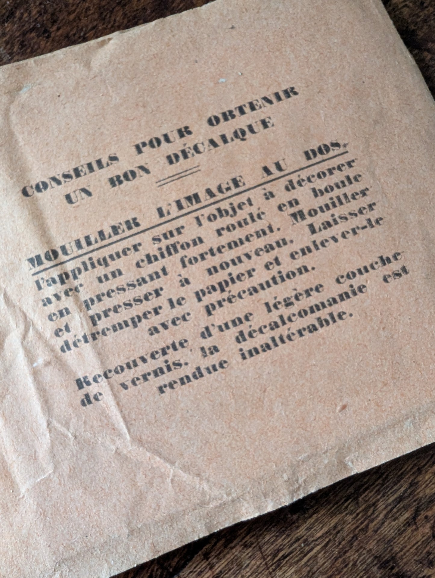 Original late 19th-century "Album de Décalcomanie" (c. 1890).