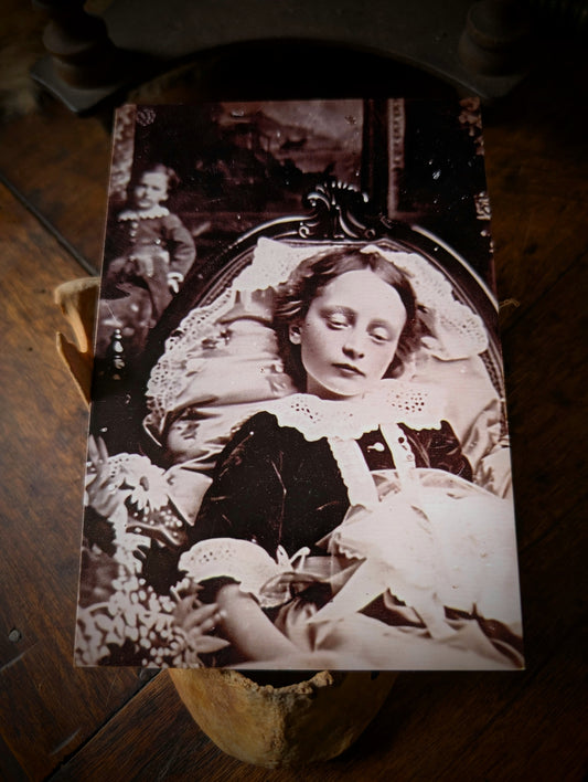 Post-Mortem card (14,5x10cm)