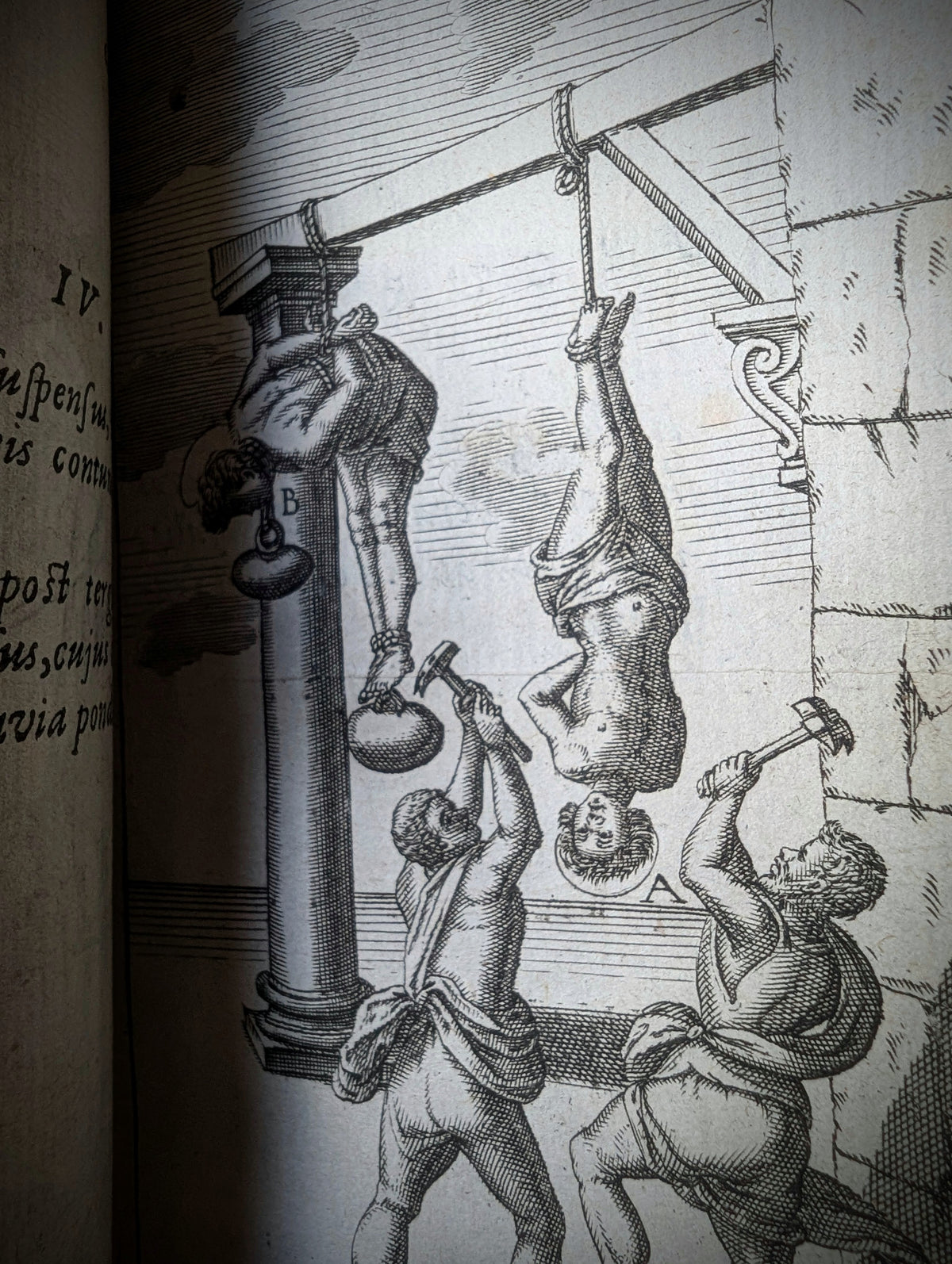 OLD RARE BOOK 17TH-CENTURY ILLUSTRATED WORK ON THE TORTURES OF MARTYRS — 1667