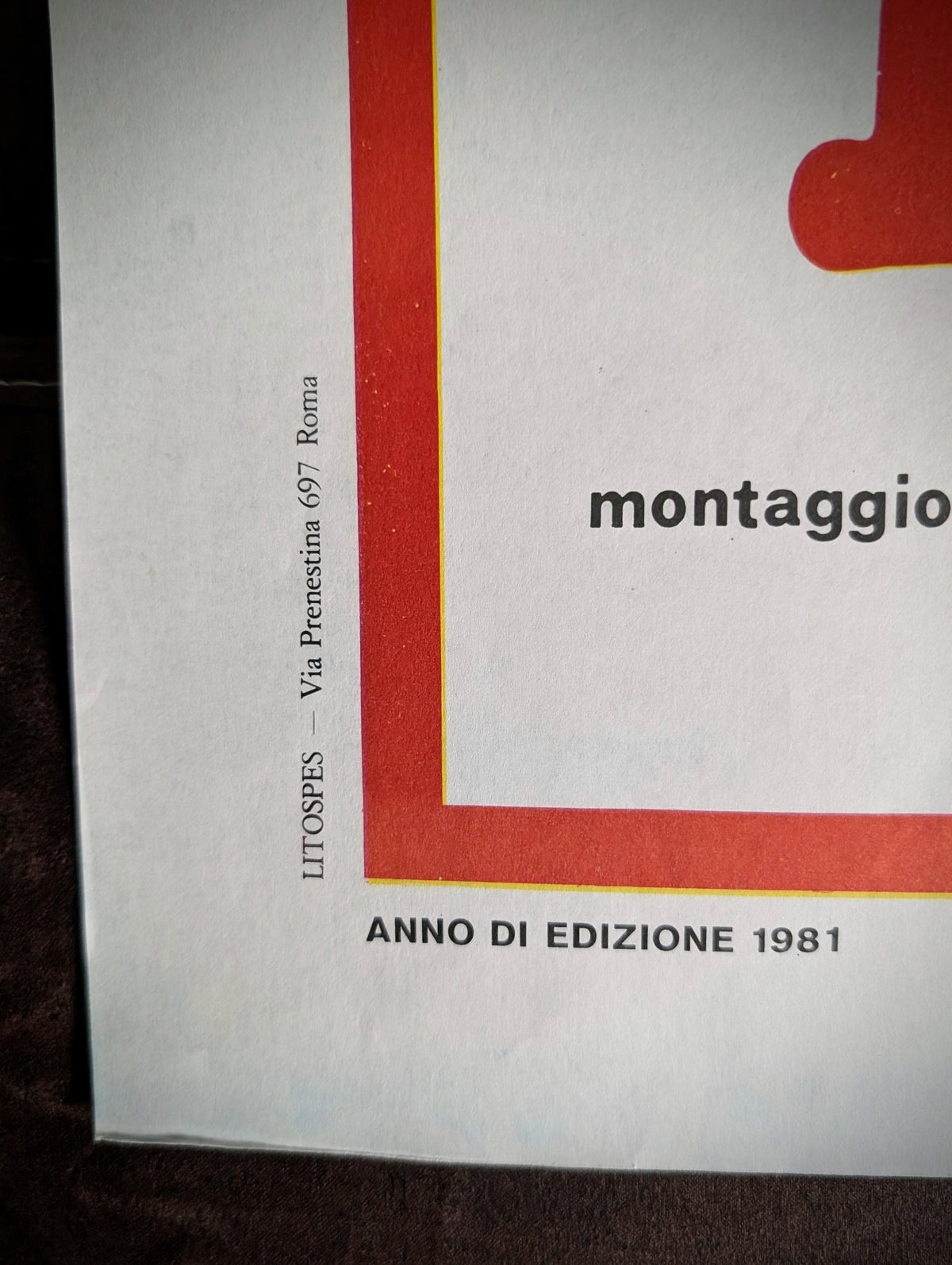 Rare Original 1981 Italian Movie Poster  "Le Facce della Morte" (Faces of Death, 1978) Mondo/Shockumentary  (100 × 140 cm)