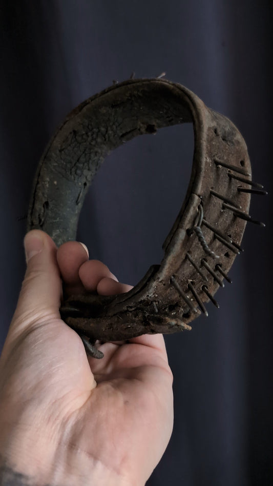 Antique anti Wolf Colar for dog (1900's)