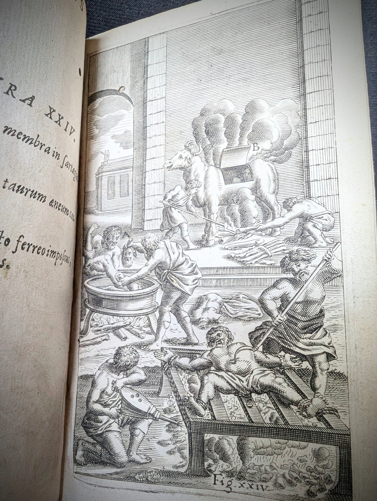 OLD RARE BOOK 17TH-CENTURY ILLUSTRATED WORK ON THE TORTURES OF MARTYRS — 1667