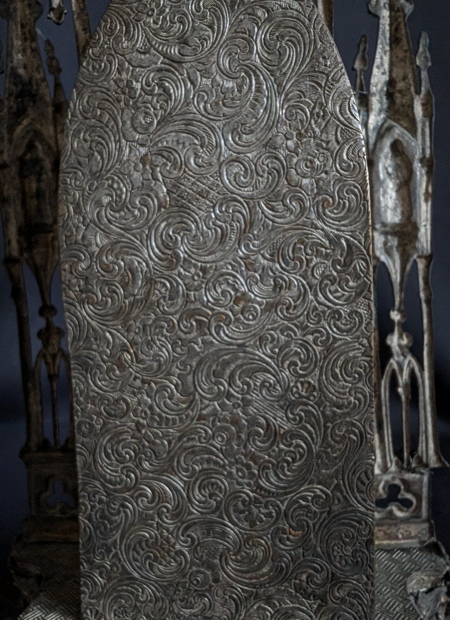 Antique 19th-century gothic prayer oratory