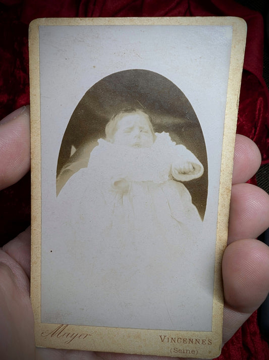 Old Post Mortem photo from the late 19th century