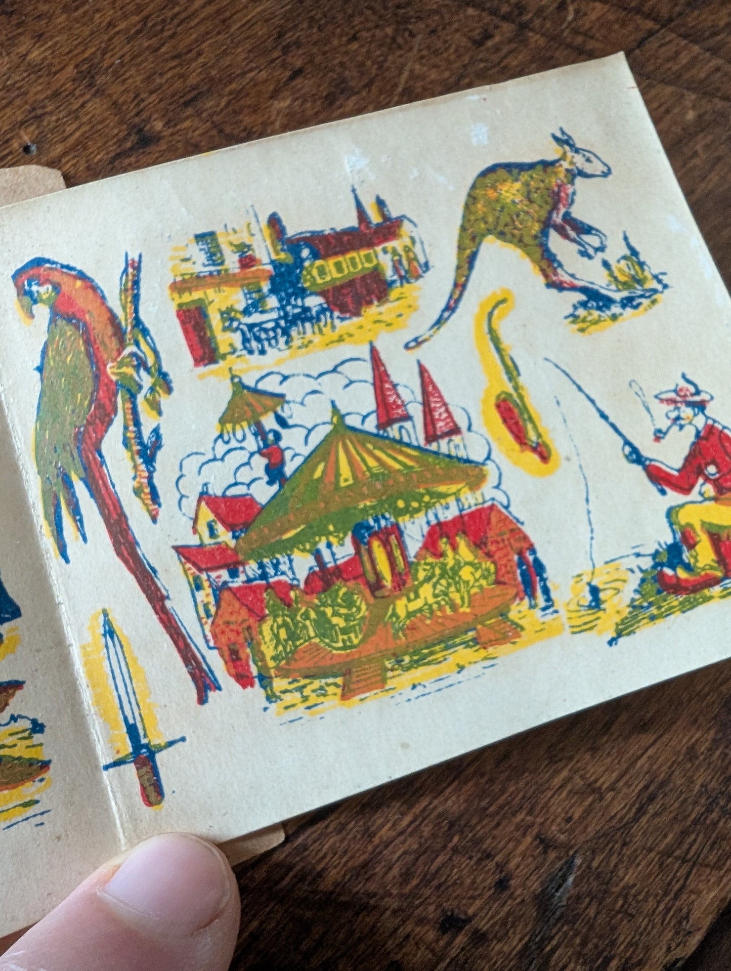 Original late 19th-century "Album de Décalcomanie" (c. 1890).