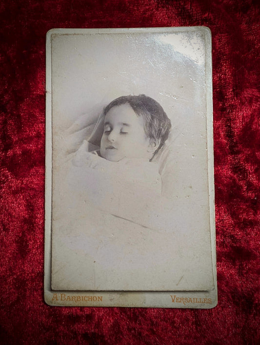 Old Post Mortem photo from 1890s