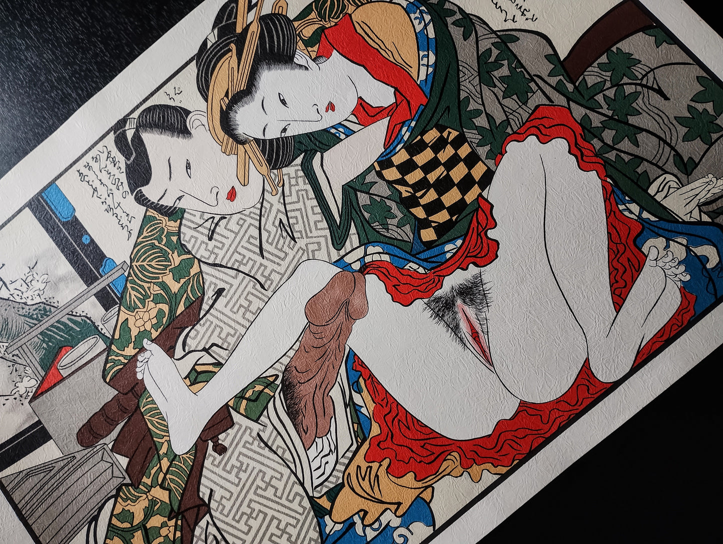 Shunga japanese erotic art #1