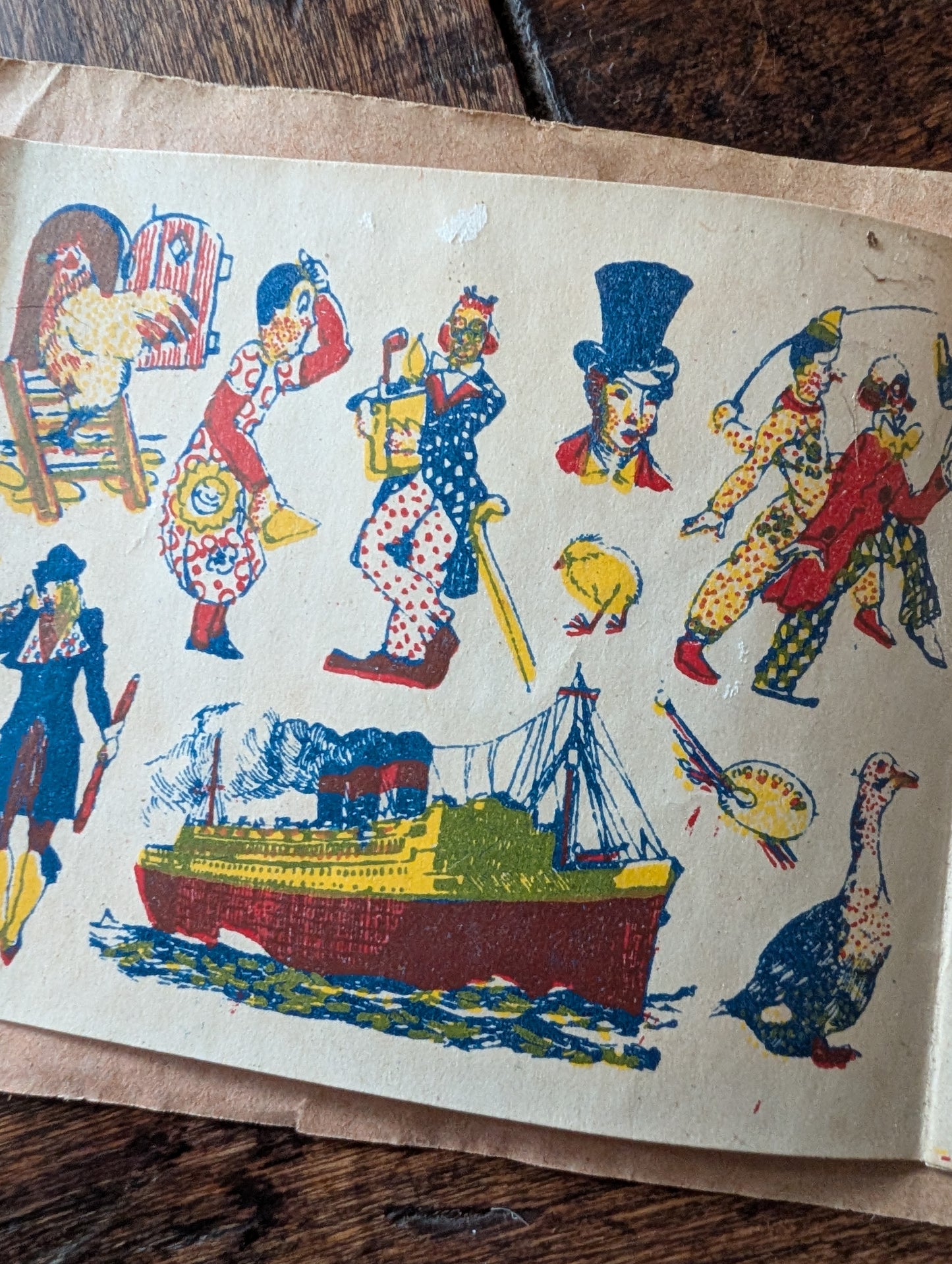 Original late 19th-century "Album de Décalcomanie" (c. 1890).