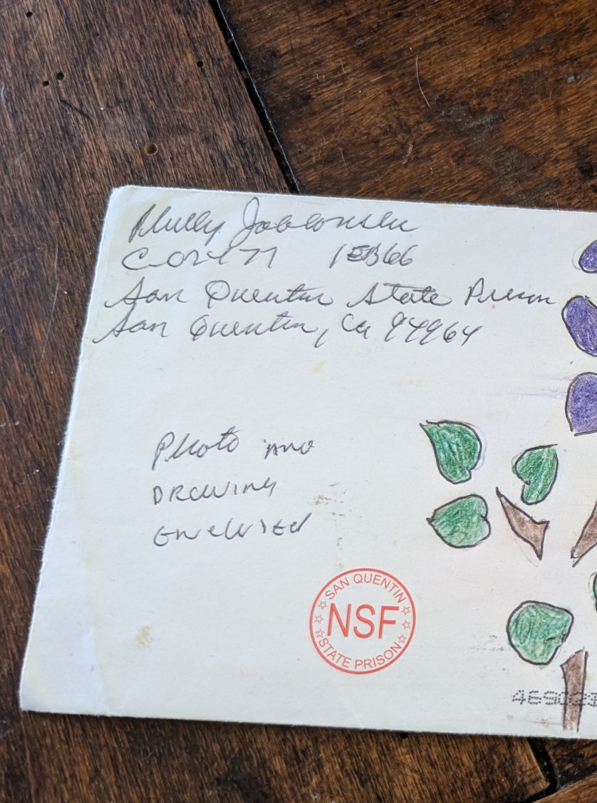 Envelope from the serial killer Phillip Carl Jablonski
